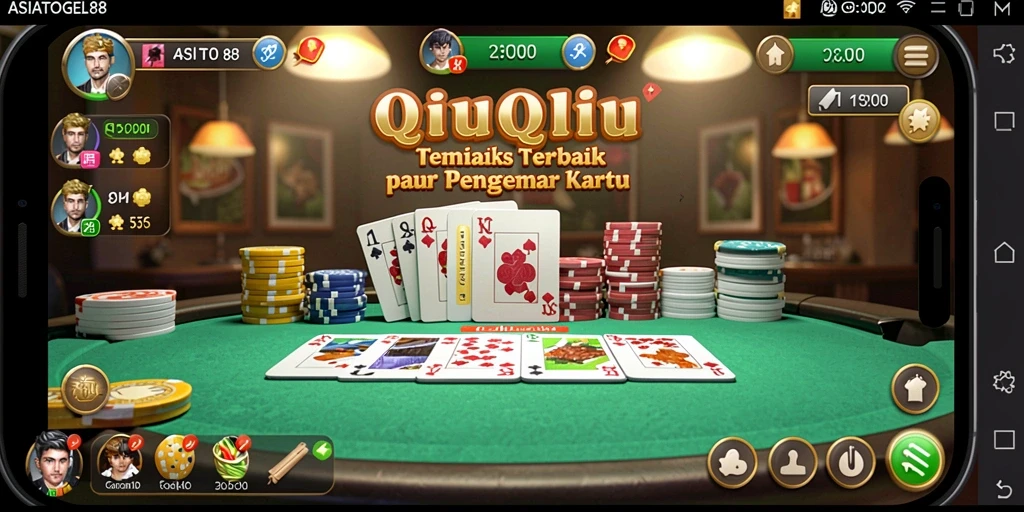 Screenshot ASIATOGEL88 menampilkan permainan QiuQiu yang menarik.