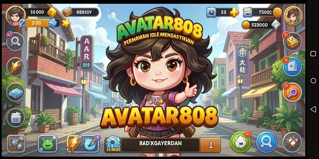 Gameplay <strong>AVATAR808</strong> yang menarik dan adiktif dengan elemen Idle.