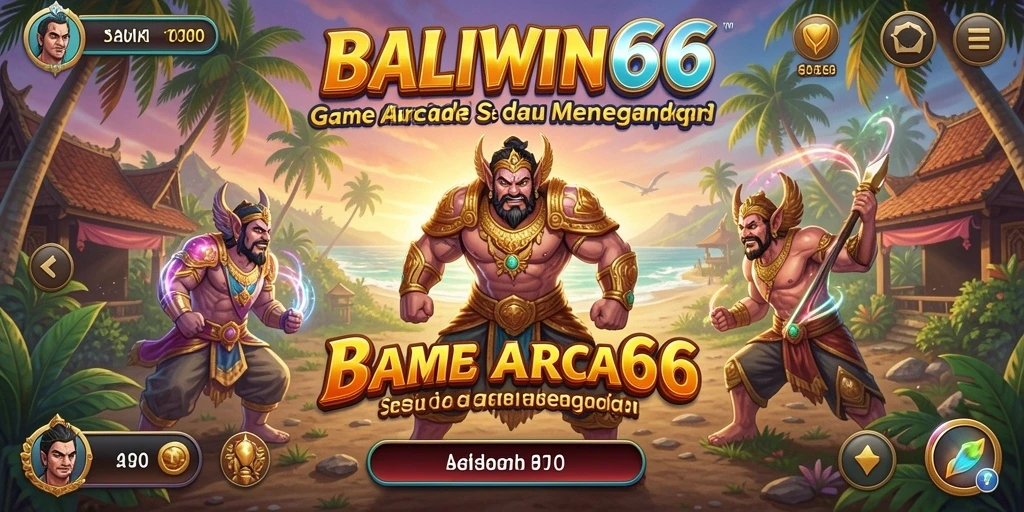 Tampilan gameplay BALIWIN66 yang menakjubkan dan adiktif.