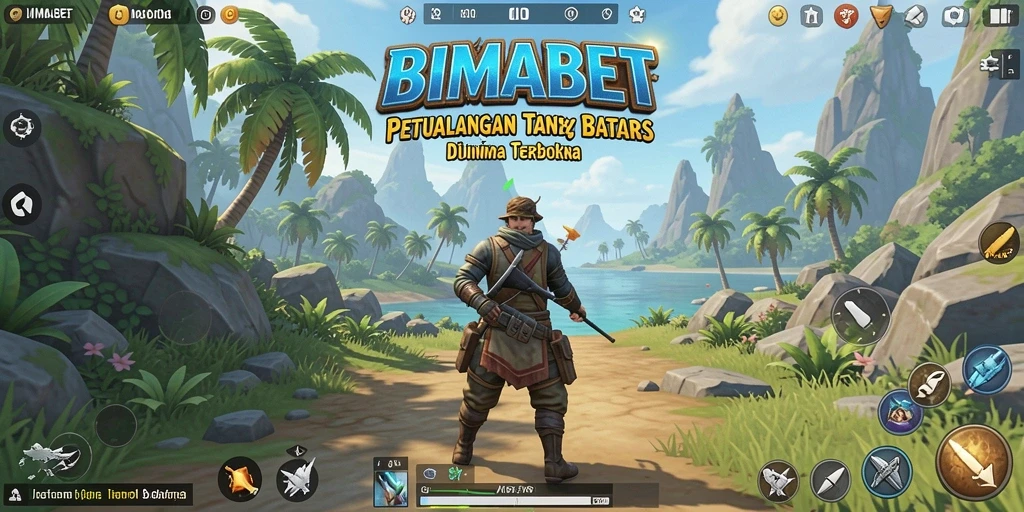Tampilan layar gameplay <strong>BIMABET</strong> di dunia terbuka yang menakjubkan.
