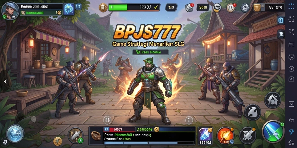 Tampilan utama gameplay BPJS777 yang seru dan strategis.