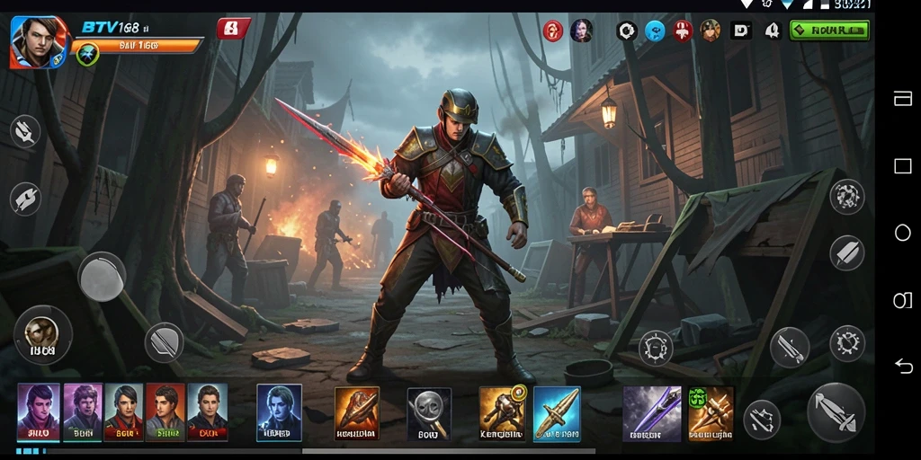 Tampilan gameplay BTV168 yang mencekam dan menegangkan.