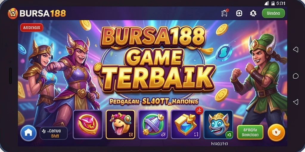 Screenshot gameplay BURSA188 yang menampilkan keseruan bermain Slot.