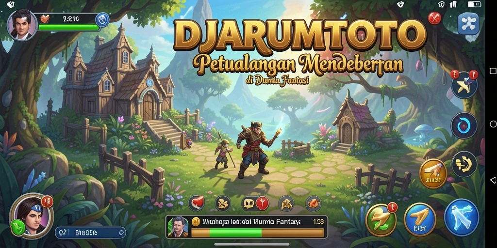 Tampilan menarik yang menunjukkan aksi seru di DJARUMTOTO.
