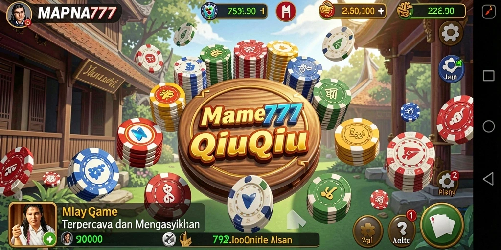 Tampilan gameplay QiuQiu yang seru di MAPNA777.