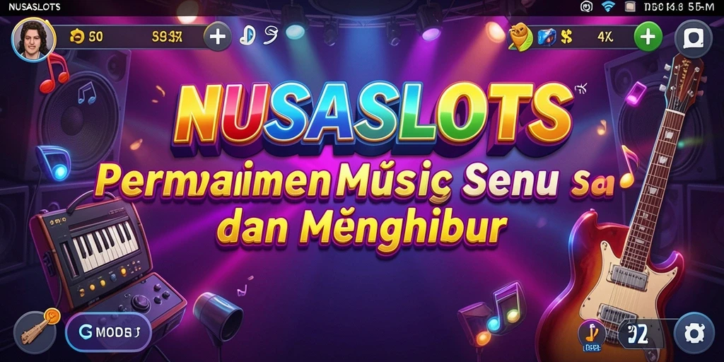 Tampilan gameplay yang seru dan interaktif dari NUSASLOTS.