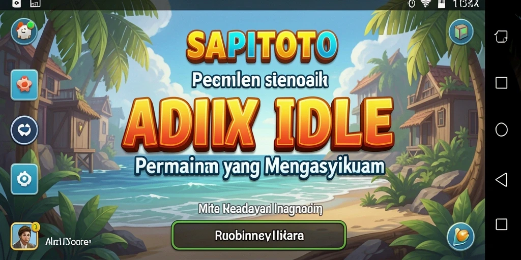 Tampilan gameplay SAPITOTO yang seru dengan mekanisme Idle.