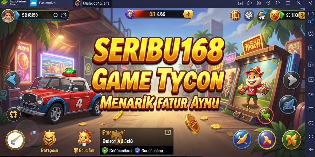 Screenshot gameplay SERIBU168 dengan tampilan bisnis yang menakjubkan.