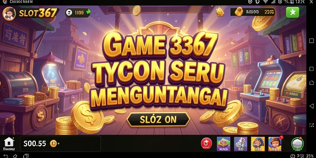 Tangkapan layar gameplay SLOT367 dengan simulasi kasino Tycoon yang seru.