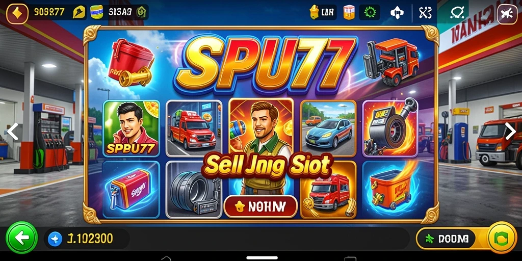 Tampilan menarik dari gameplay SPBU77 dengan berbagai slot yang mengasyikkan.