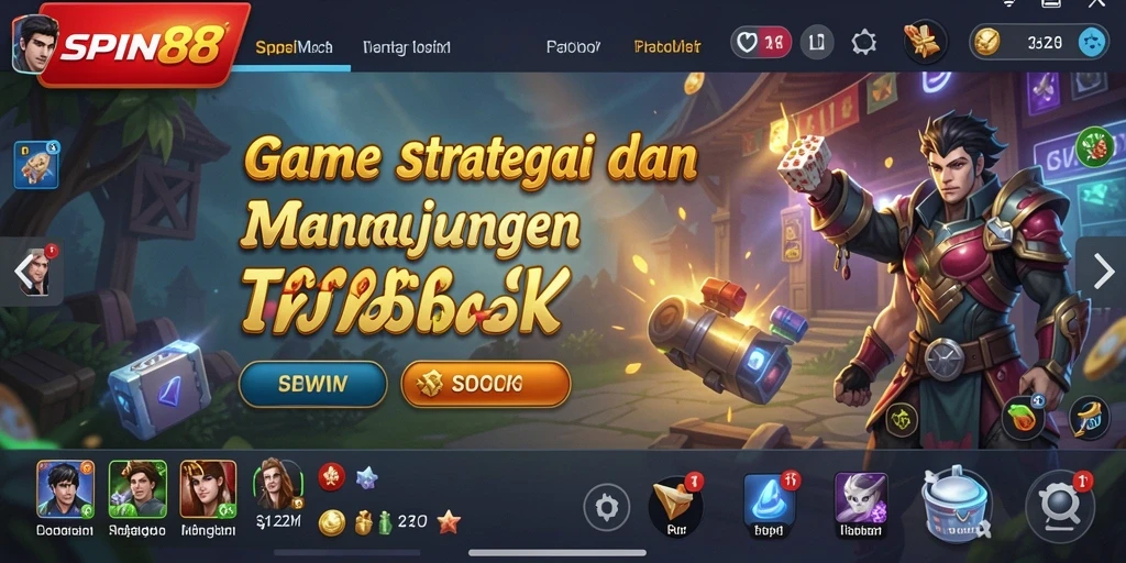 Tampilan gameplay <strong>SPIN88</strong> yang menarik dan penuh strategi.